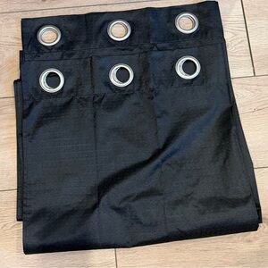 Elegant Black (Blackout) Grommet Curtains